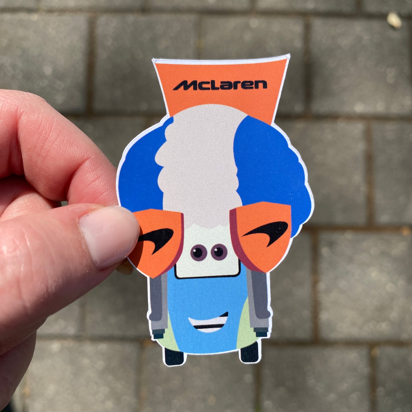 Guido McLaren F1 Illustration Sticker