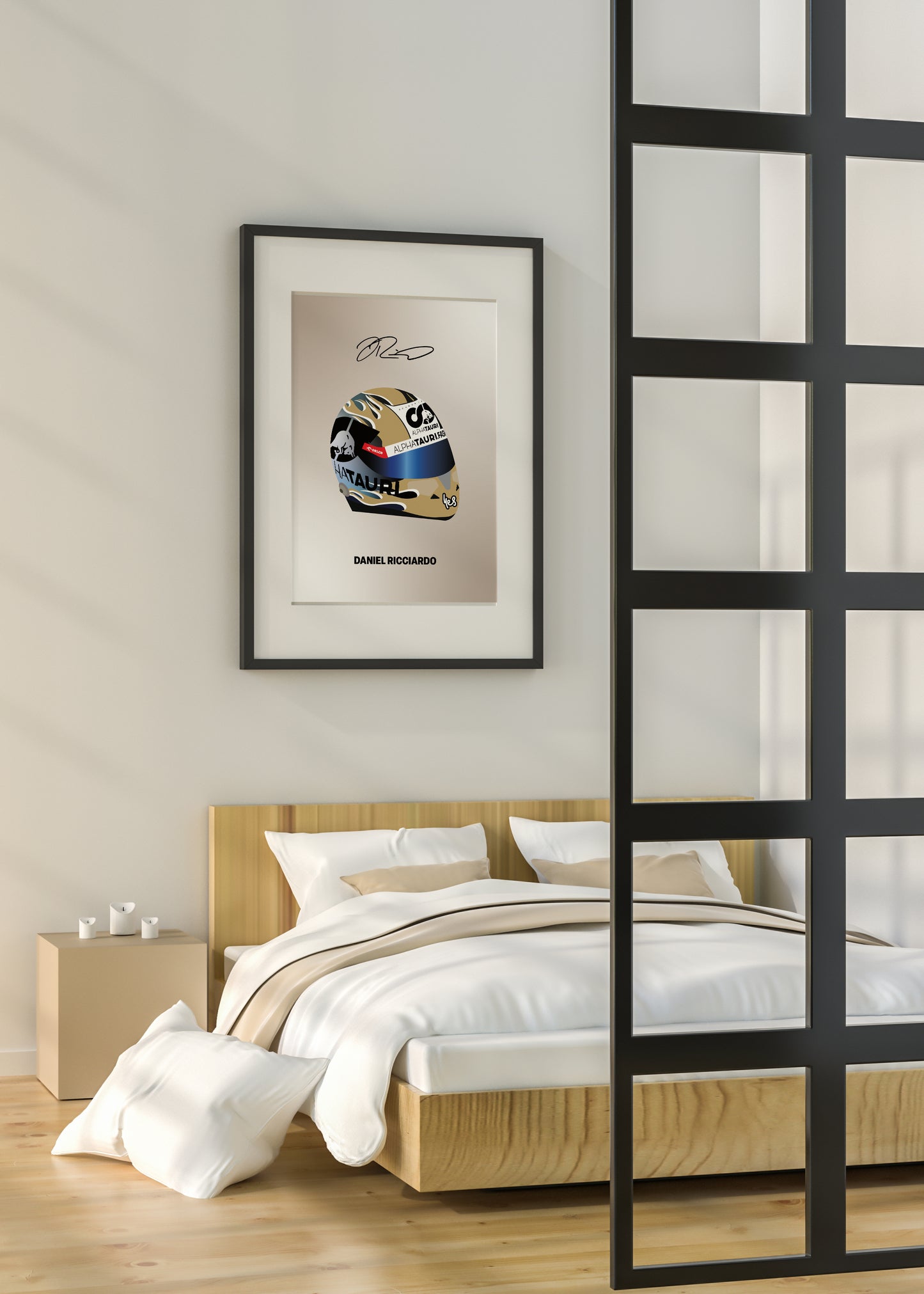 Daniel Ricciardo F1 2023 Helmet Poster
