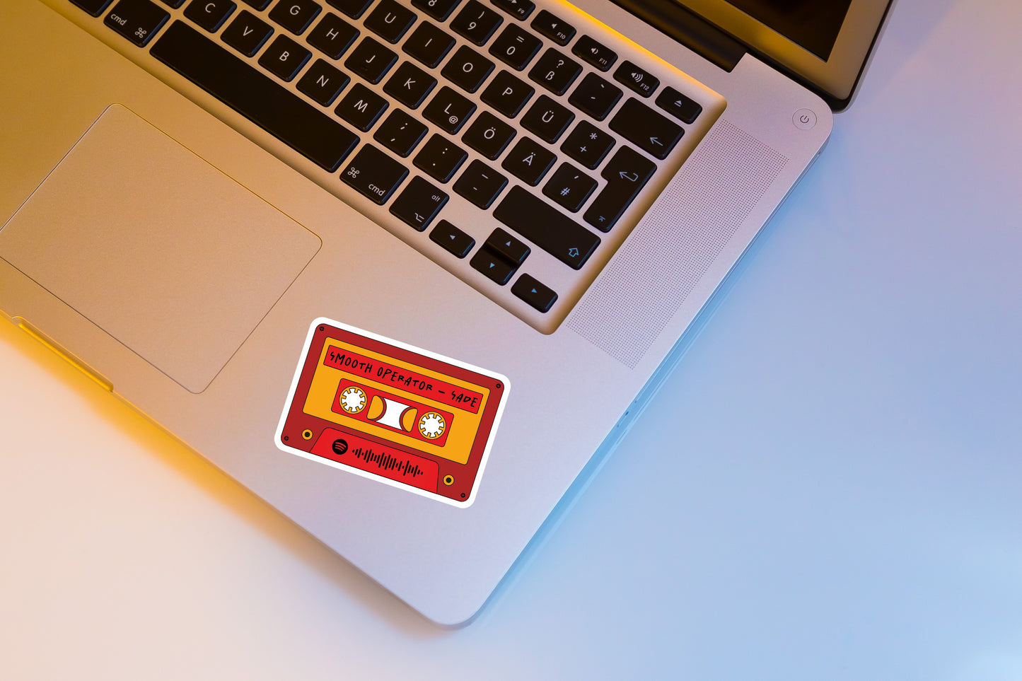 Carlos Sainz - Smooth Operator Tape Illustration Sticker