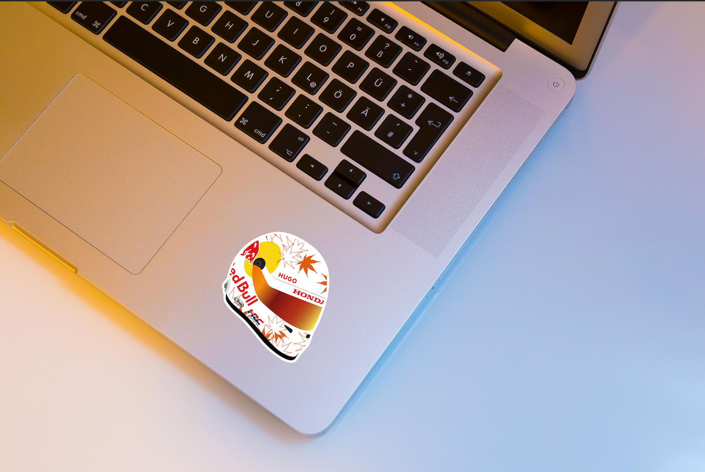 Yuki Tsunoda F1 2025 Helmet Sticker