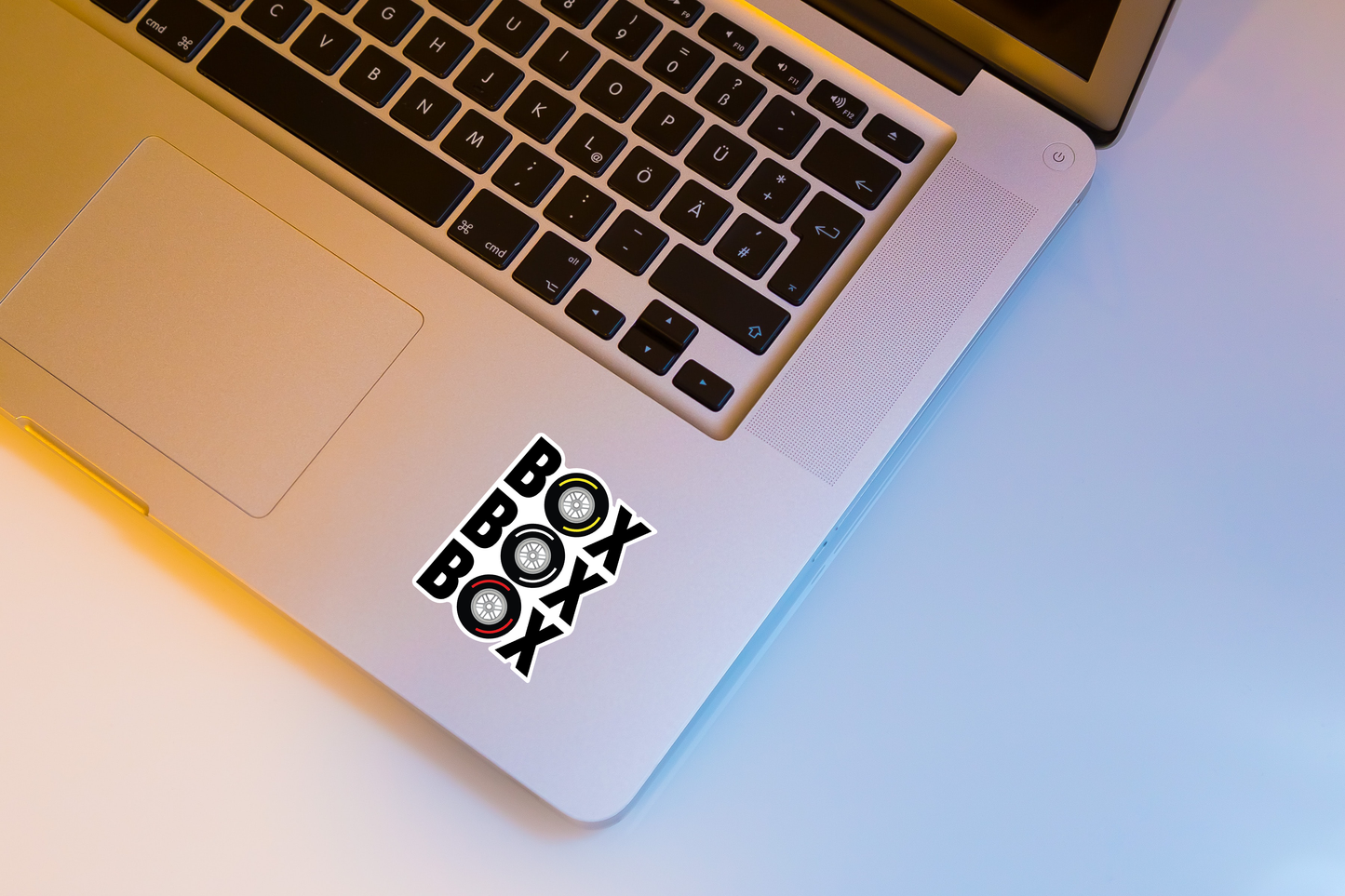 Box Box Box Illustration Sticker