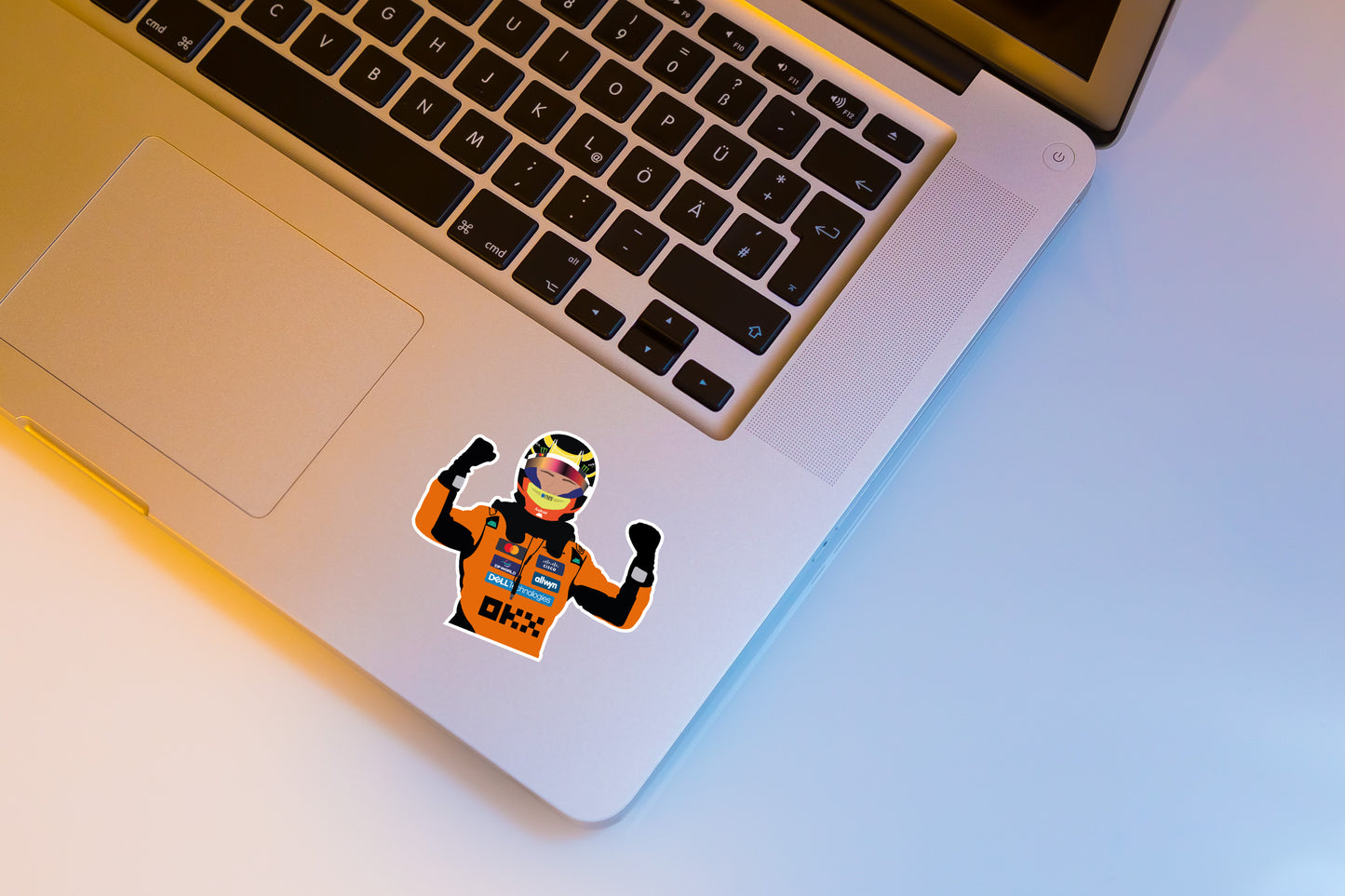Oscar Piastri 1 Illustration Sticker