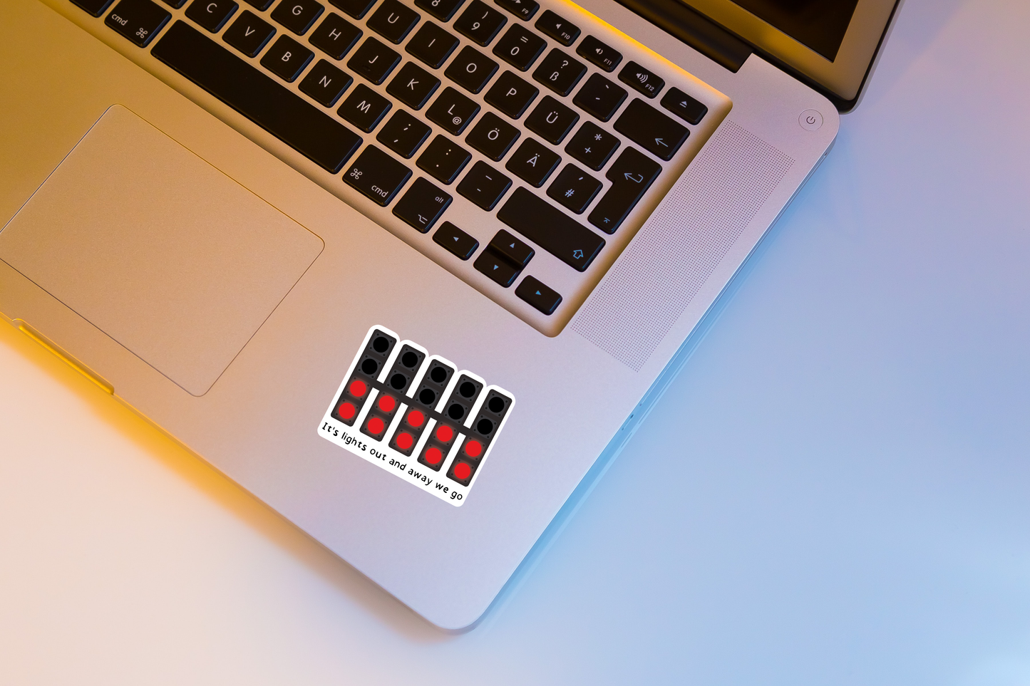 Lights Out Illustration Sticker