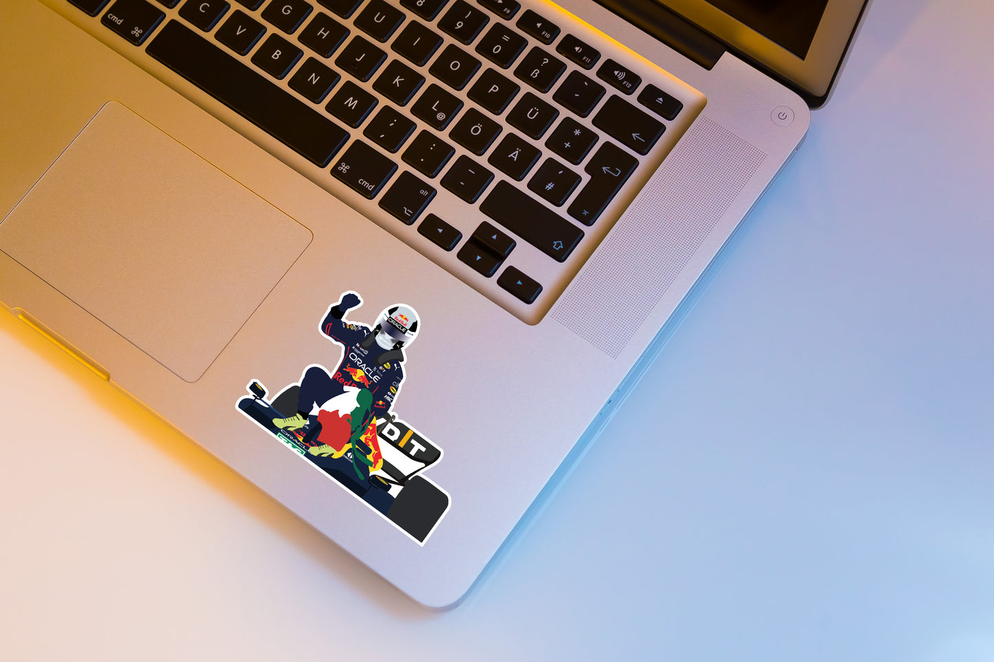 Sergio Perez 2022 Monaco GP Win Illustration Sticker
