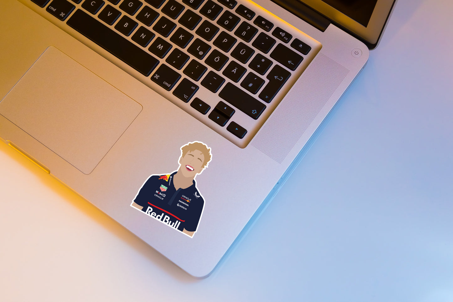 Liam Lawson Illustration Sticker