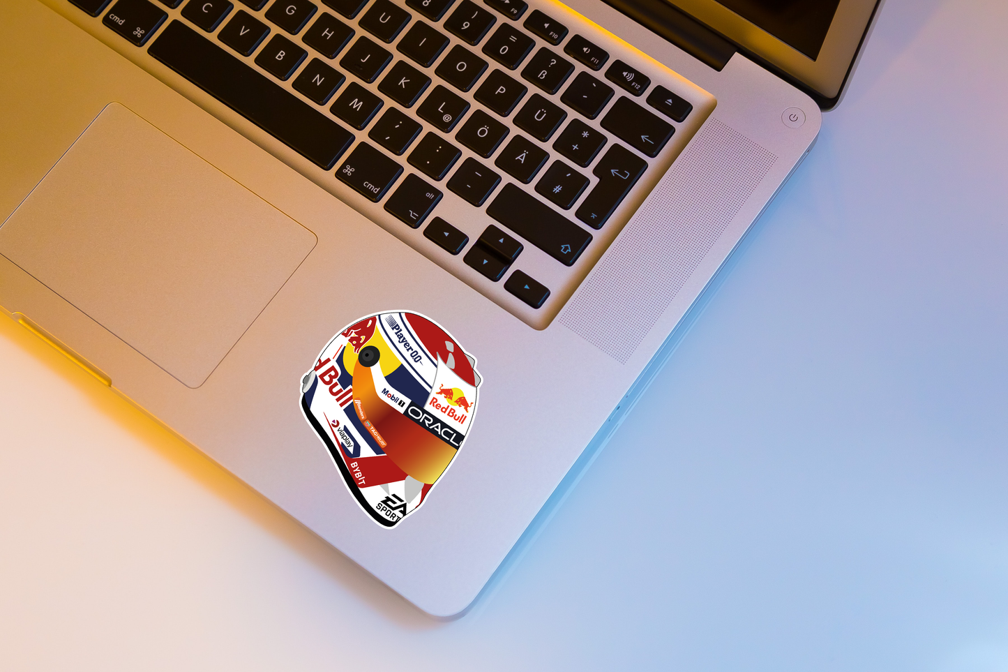 Max Verstappen F1 2025 Helmet Sticker