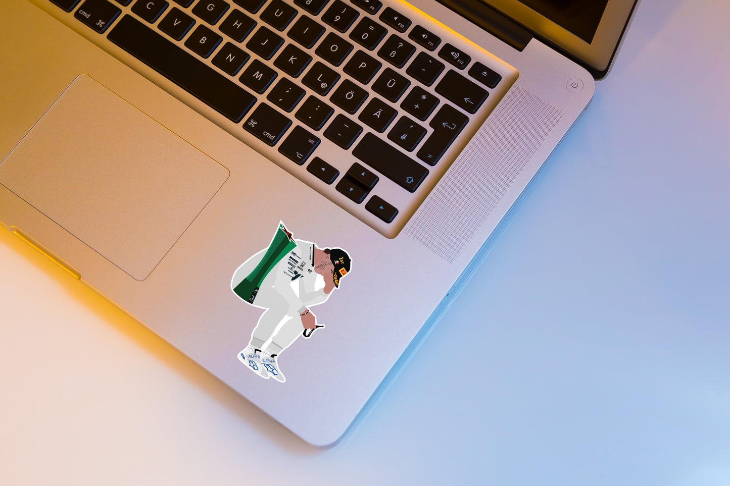 Pierre Gasly Win Monza 2020 Illustration Sticker