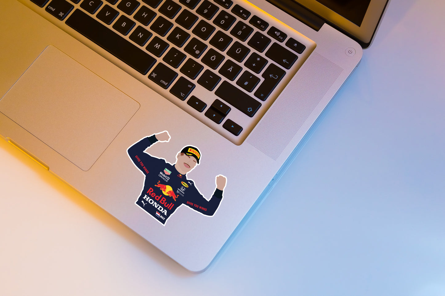 Max Verstappen Illustration Sticker Package