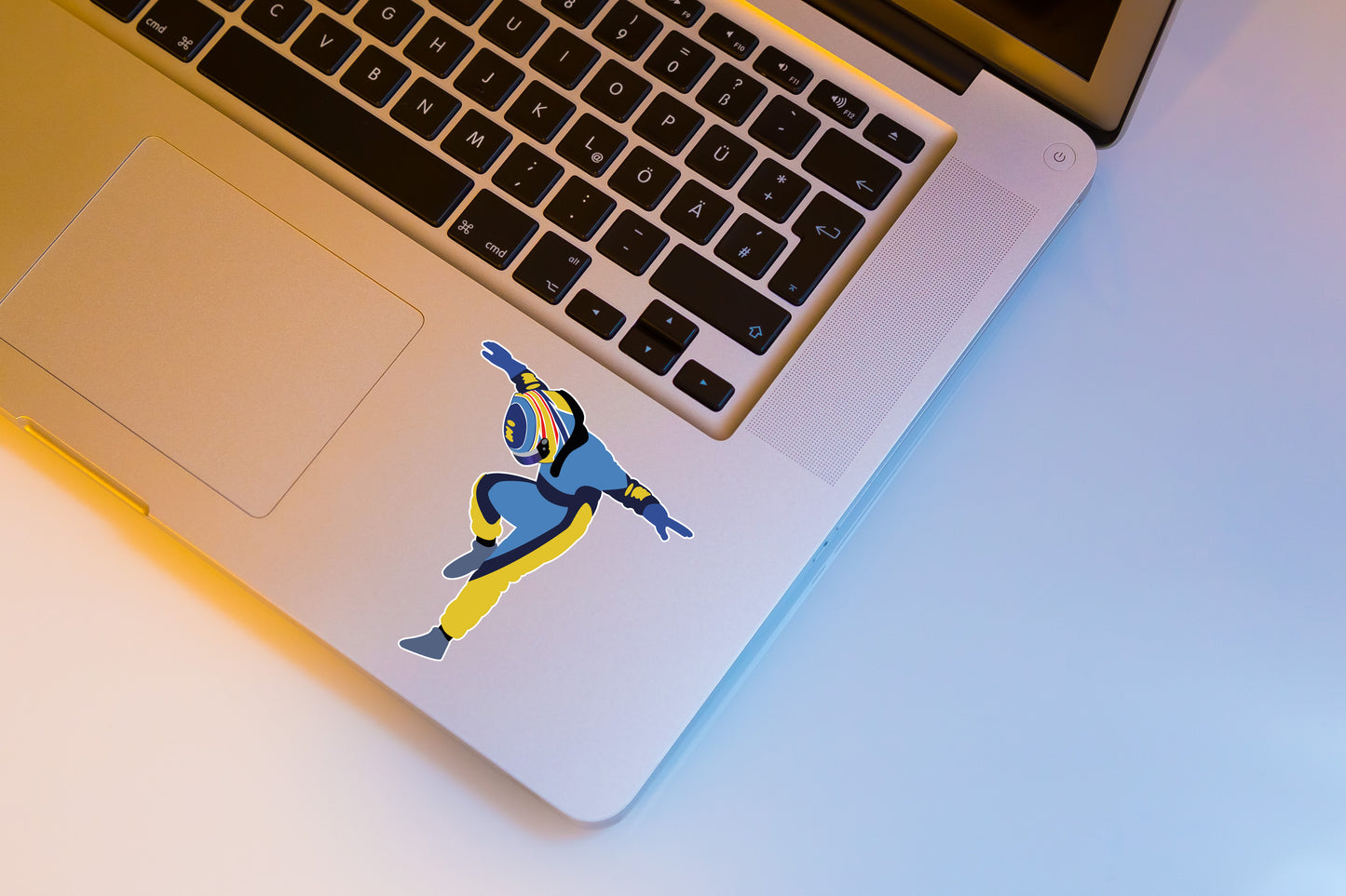 Fernando Alonso Japanese GP Celebration Illustration Sticker