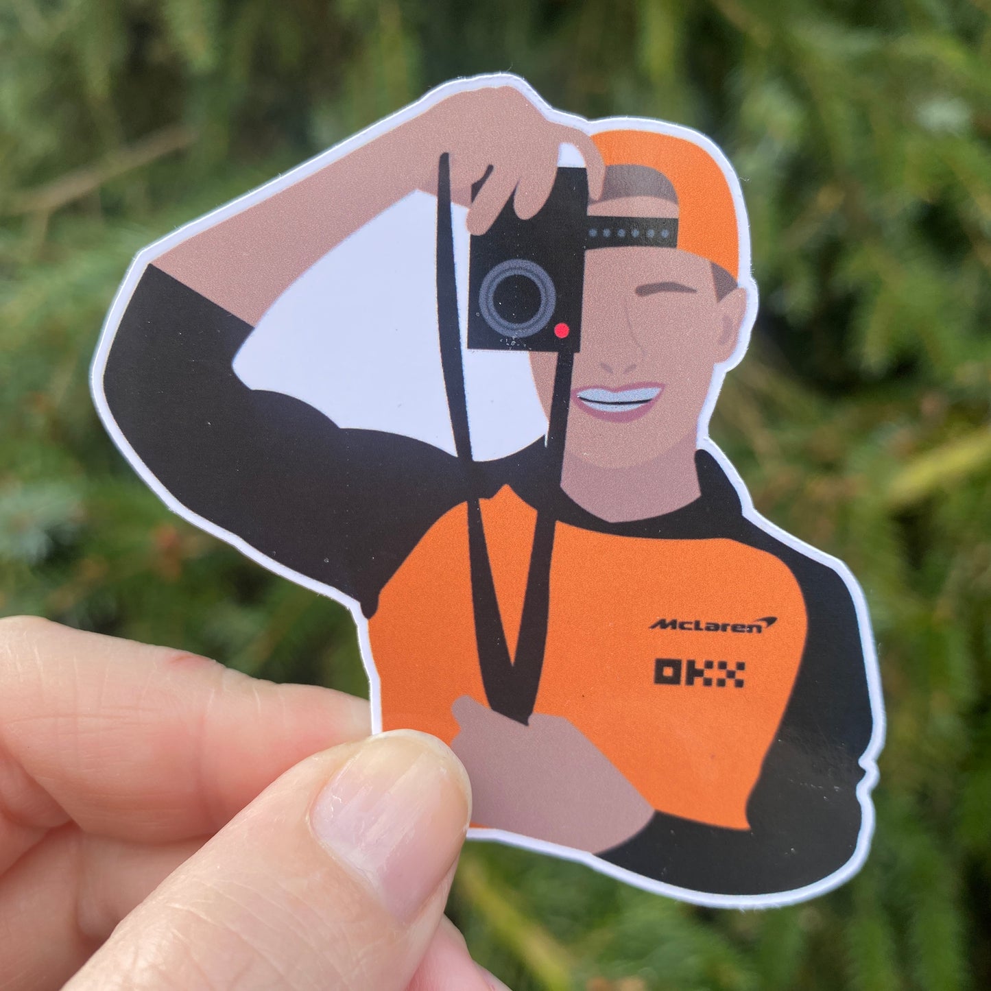 Lando Norris.JPG Illustration Sticker