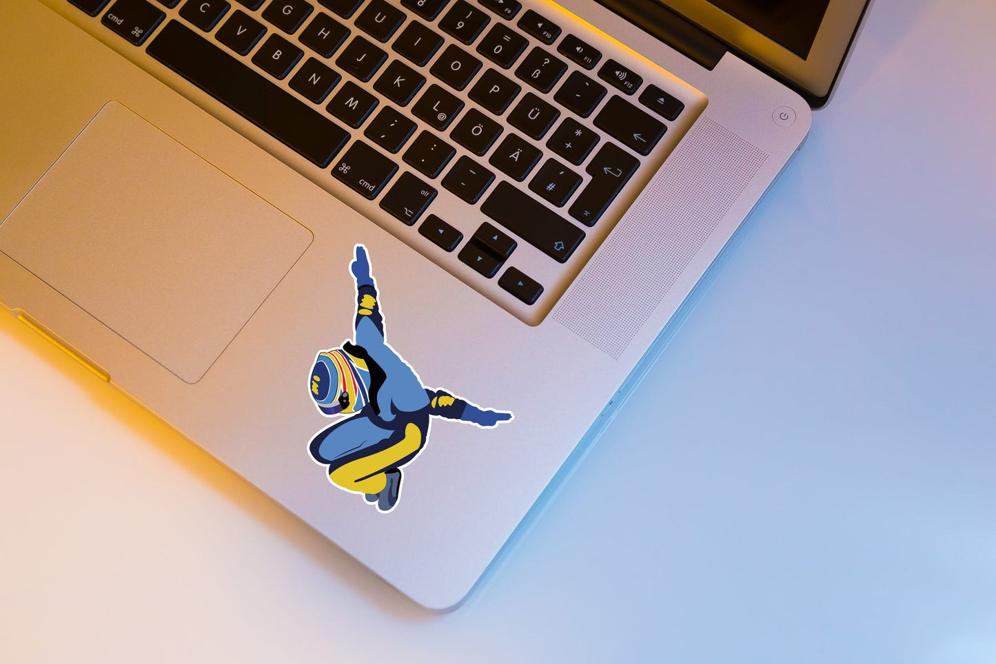 Fernando Alonso Canada GP Celebration Illustration Sticker