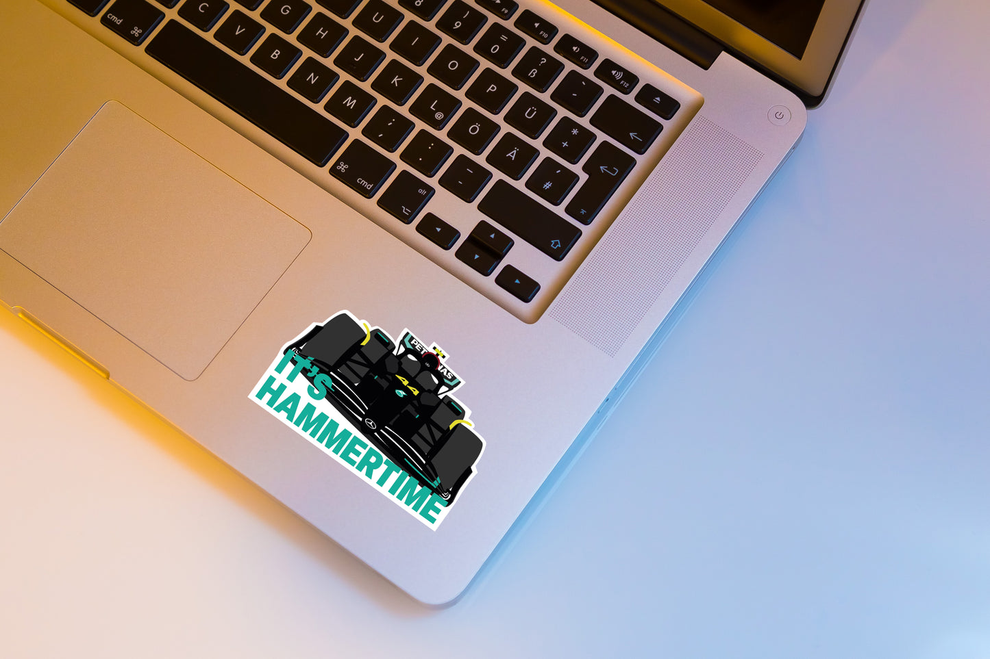 Lewis Hamilton Illustration Sticker Package