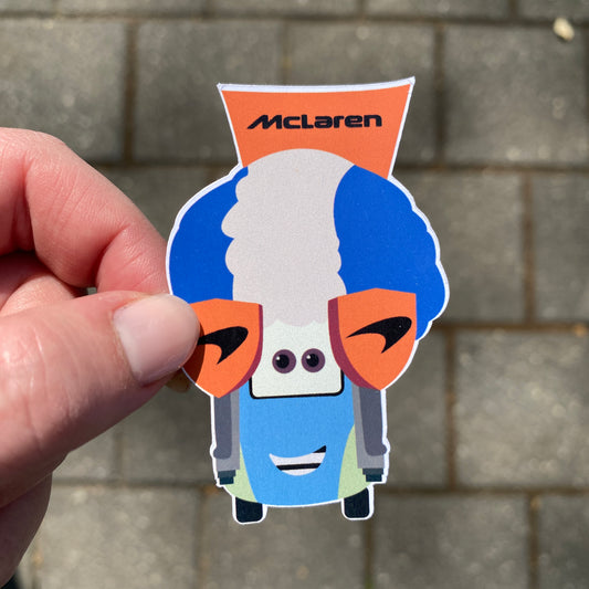 Guido McLaren F1 Illustration Sticker