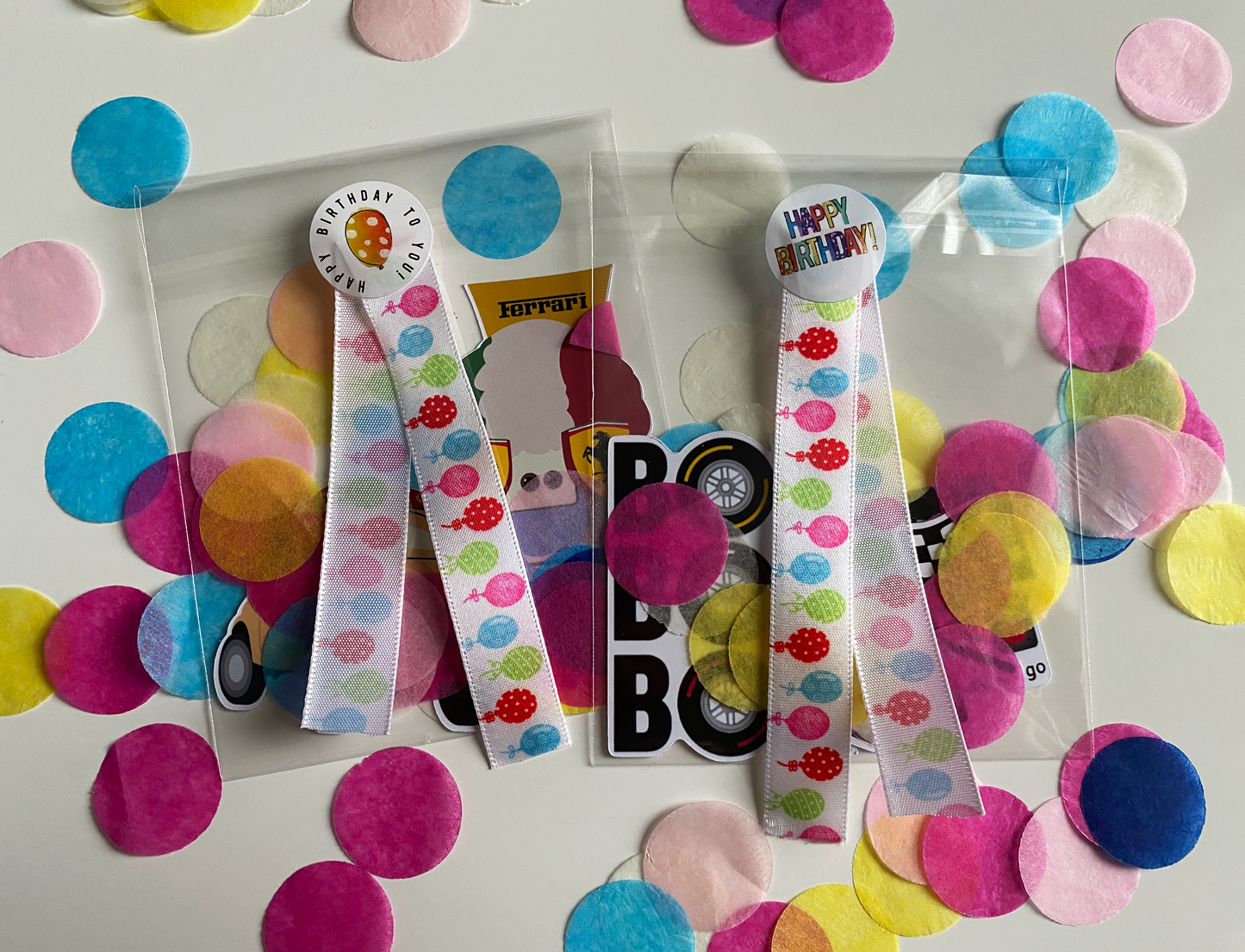 Gift wrap birthday