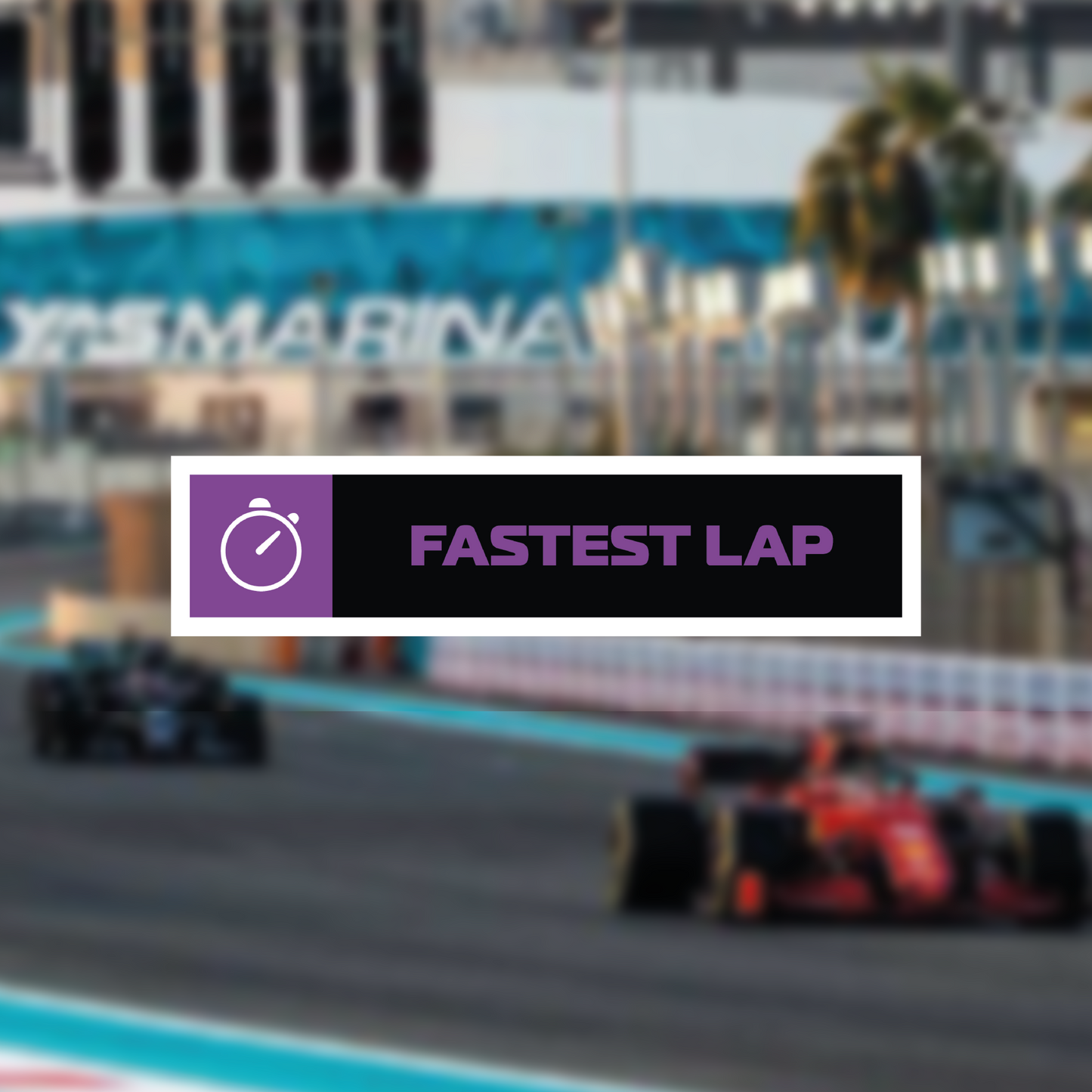 Fastest Lap Illustration Sticker – Formula Reels